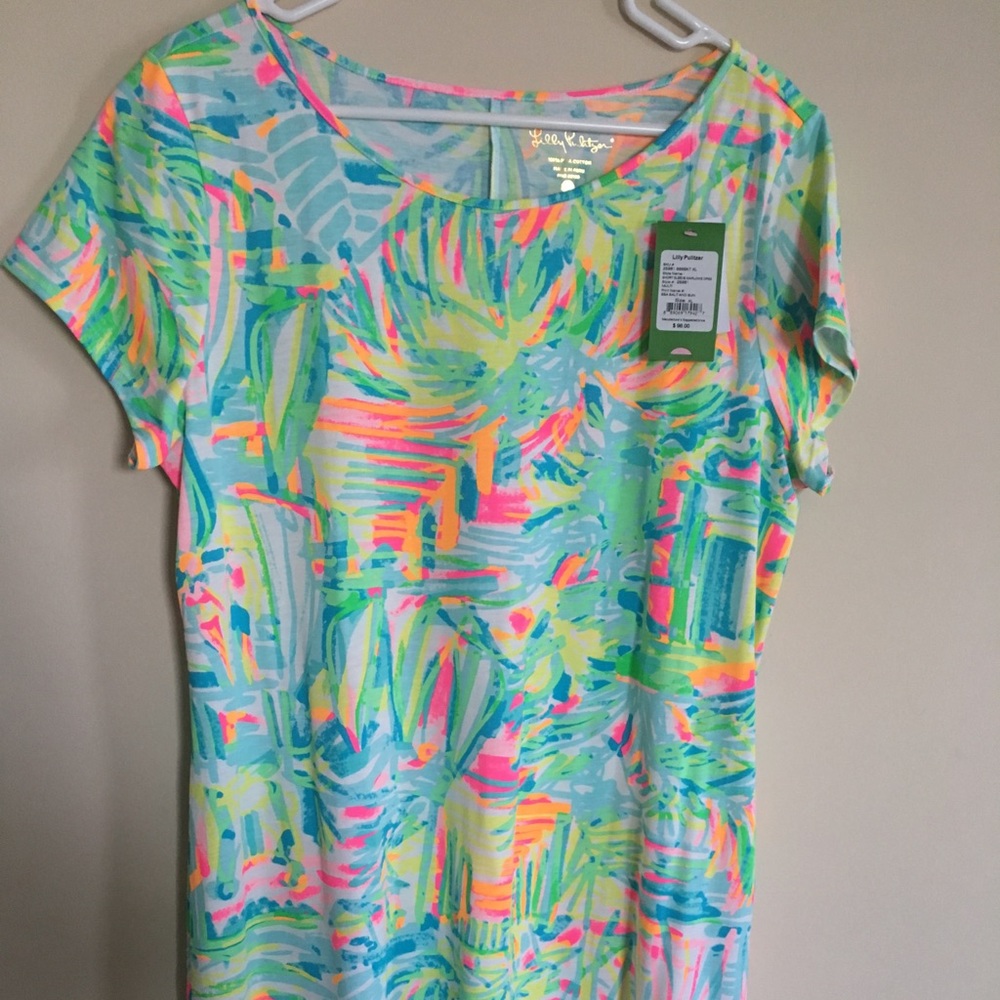 NWT Lilly Pulitzer XL Marlowe Sea Salt and Sun